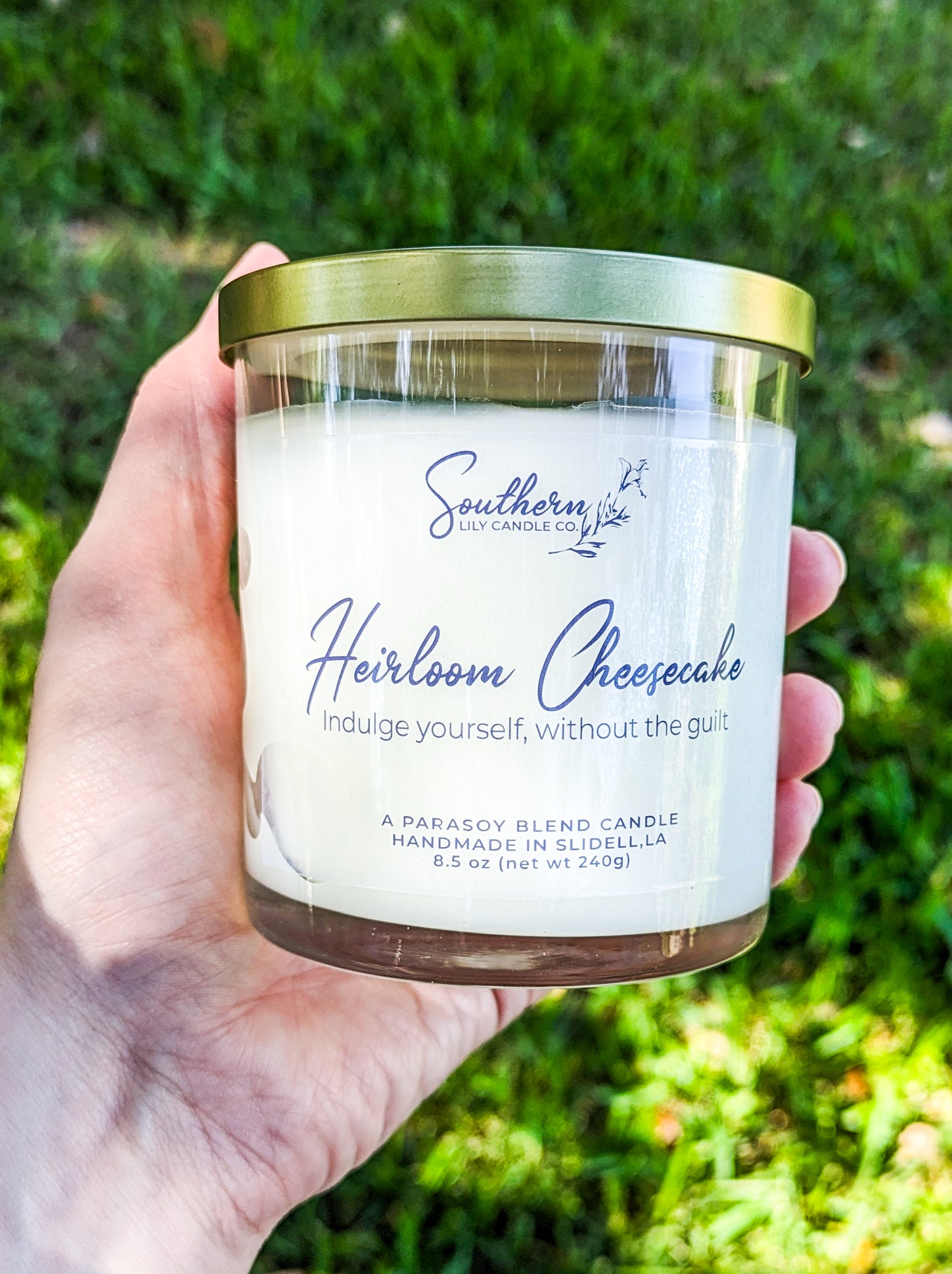 Rich Heirloom Cheesecake Candle | Grandma Approved, Dietitian Not