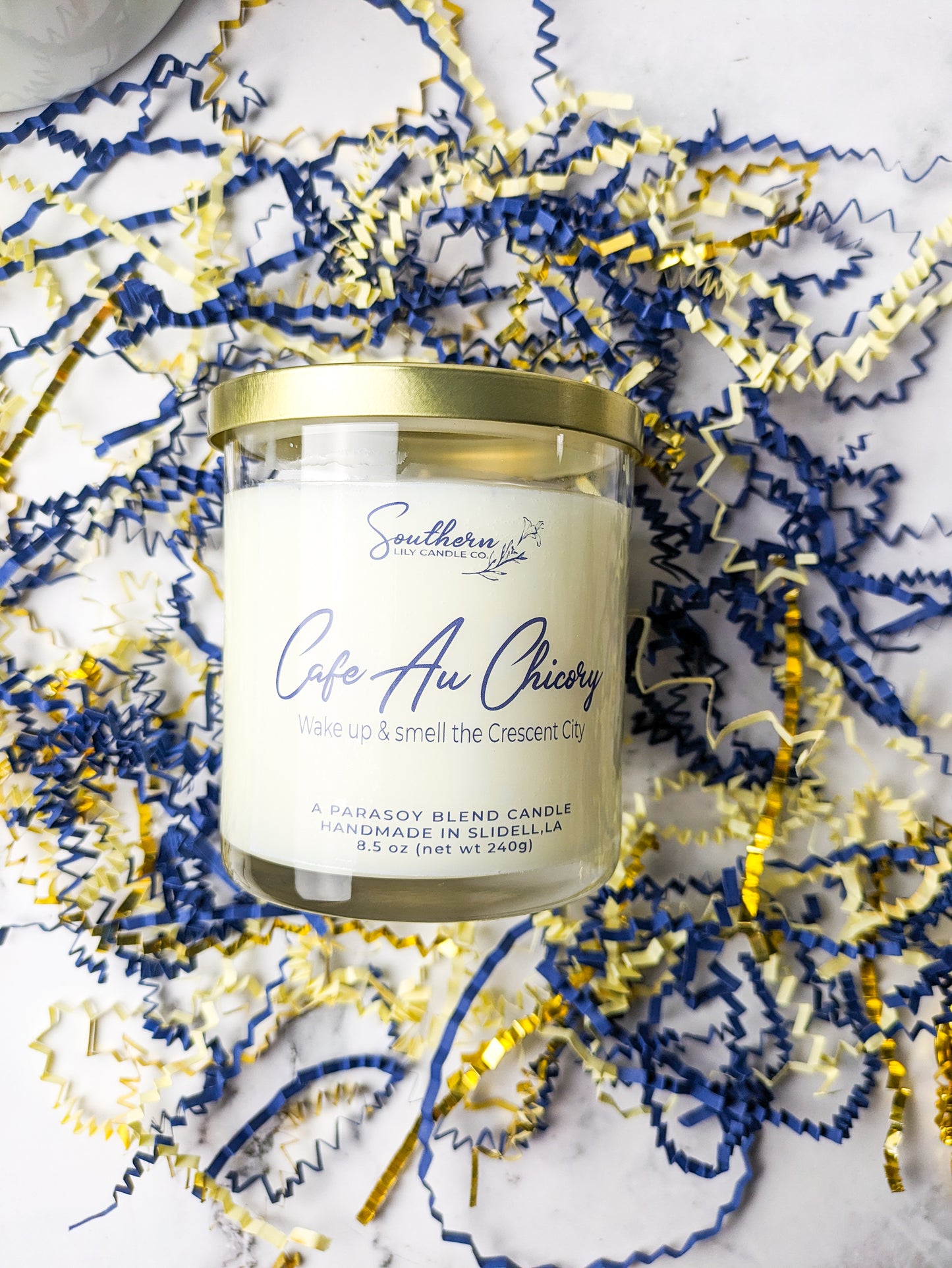 Bold Café au Chicory Candle | Roasty, Toasty, and NOLA-Inspired