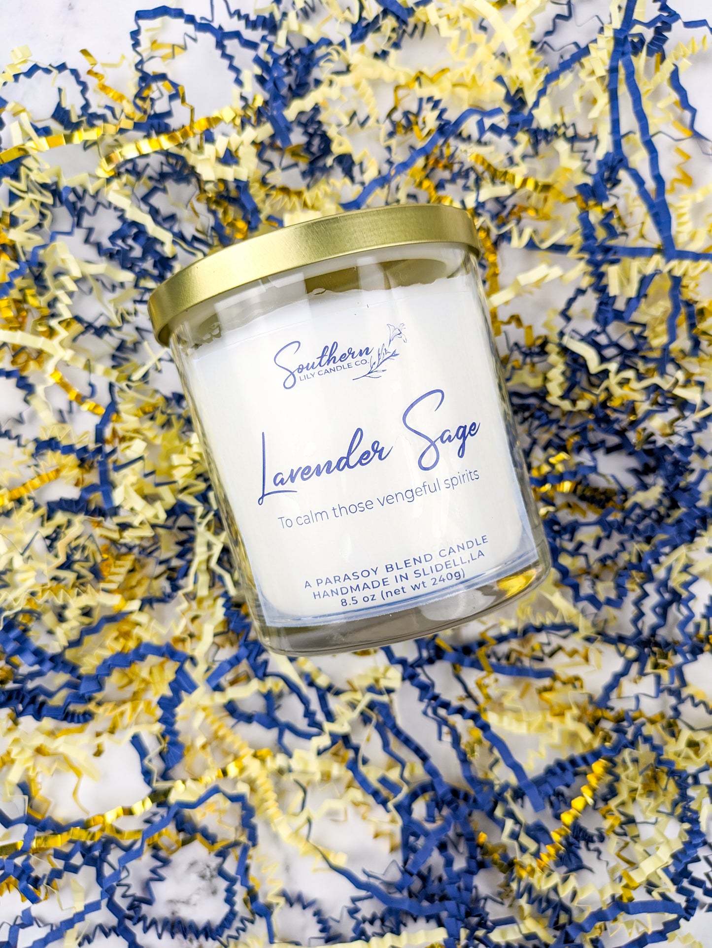Lavender Sage Candle| Herbal, Clean, and Smells Like You Meditate (Even If You Don’t)