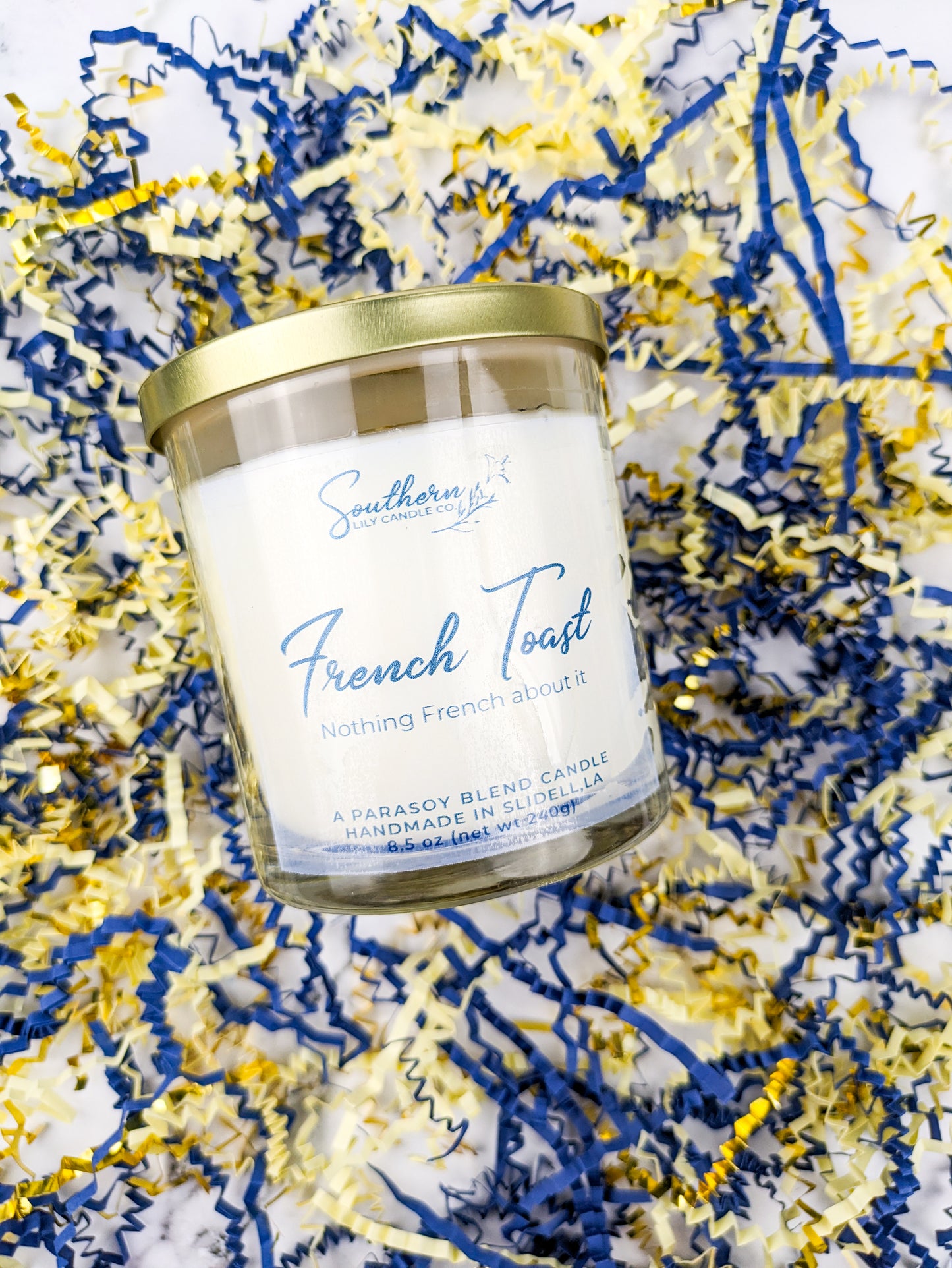 Cozy French Toast Candle – Buttery Sweet, Parasoy Wax, Breakfast All Day