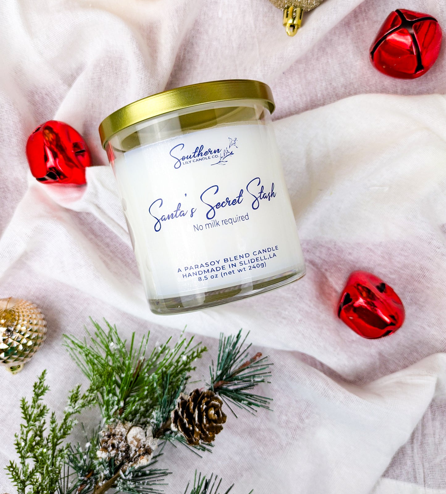 Santa's Secret Stash Candle