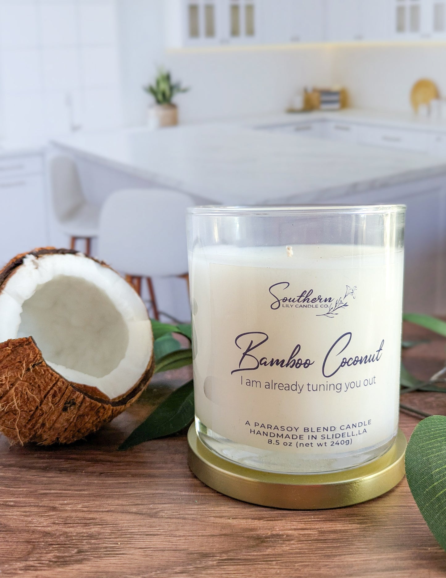 Bamboo Coconut Candle – Smells Like You Have Your Life Together