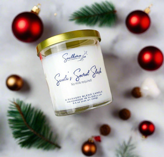 Santa's Secret Stash Candle