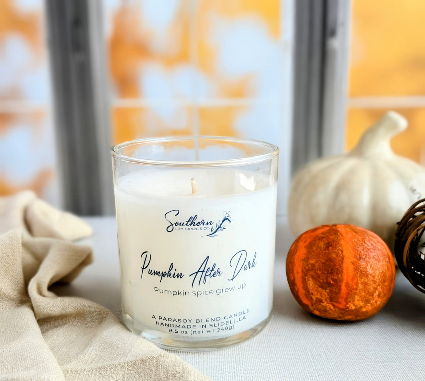 Pumpkin After Dark Candle