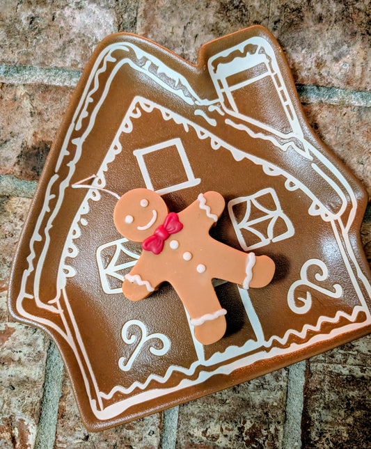 Gingerbread Pillar Candle - unscented